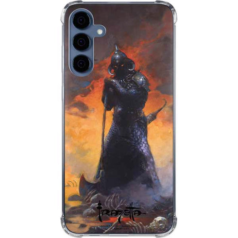 Death Dealer by Frazetta Galaxy A35 5G Clear Case